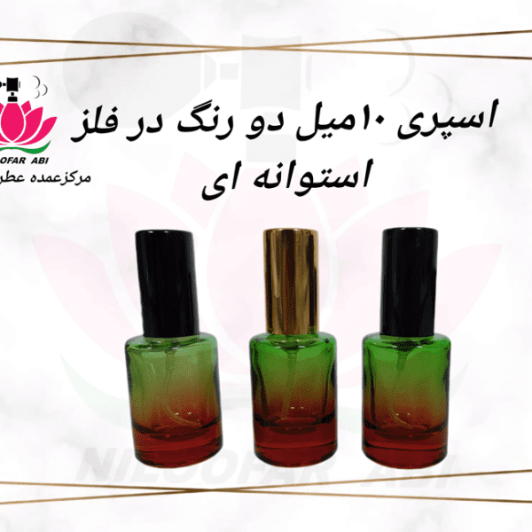 اسپری 10 میل دو رنگ درب فلز استوانه ای
