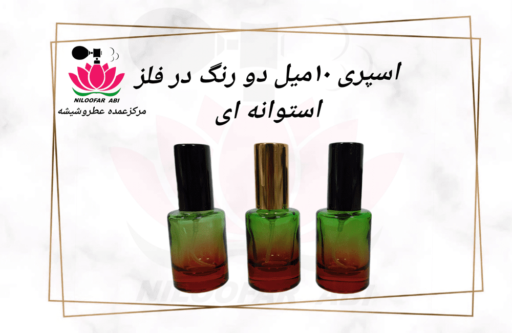 اسپری 10 میل دو رنگ درب فلز استوانه ای