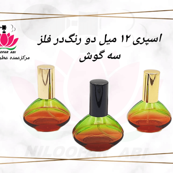 اسپری 12 میل دو رنگ درب فلز سه گوش